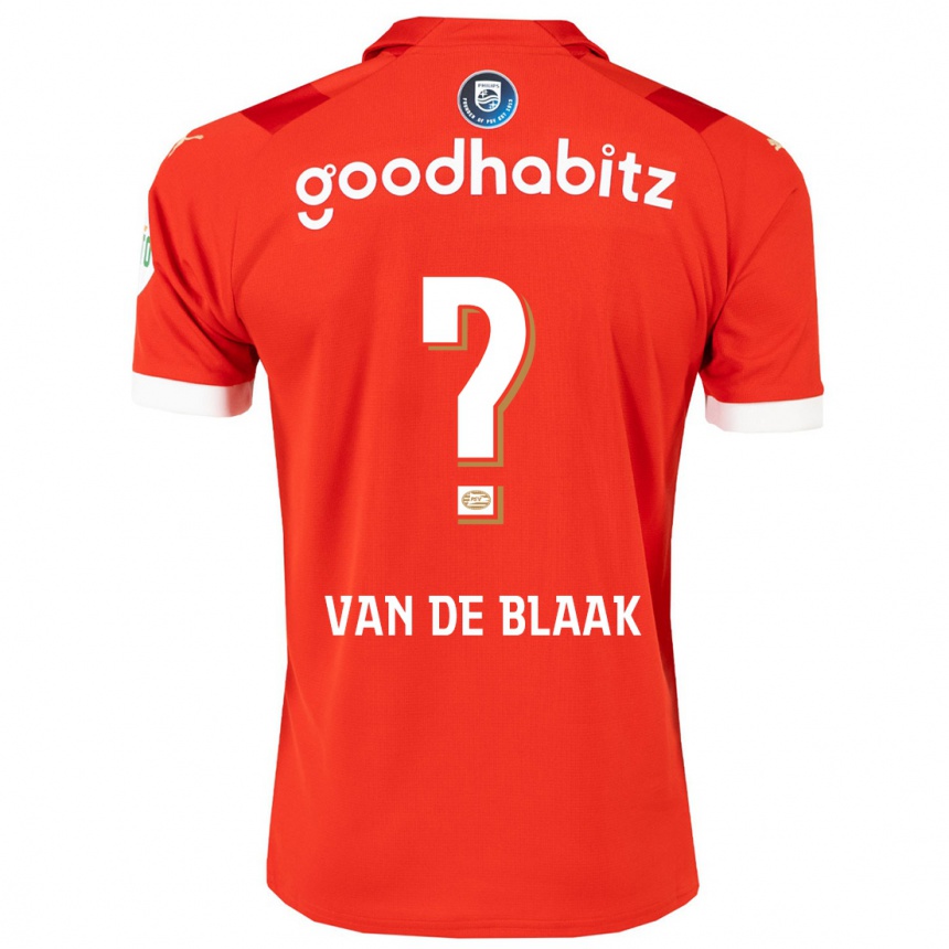 Hombre Fútbol Camiseta Emmanuel Van De Blaak #0 Rojo 1ª Equipación 2023/24 México