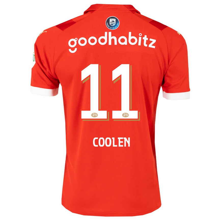 Hombre Fútbol Camiseta Nadia Coolen #11 Rojo 1ª Equipación 2023/24 México