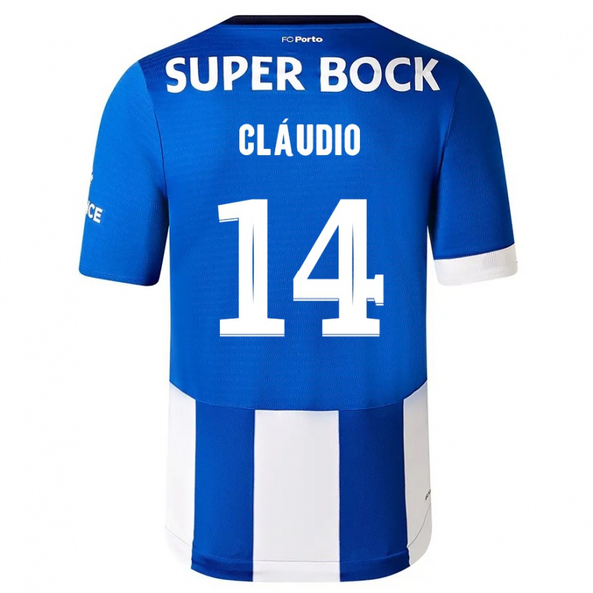 Hombre Fútbol Camiseta Claudio Ramos #14 Azul Blanco 1ª Equipación 2023/24 México