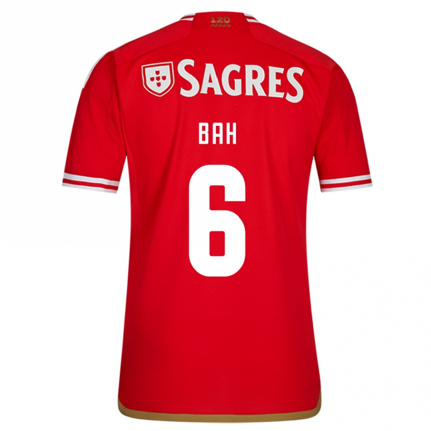 Hombre Fútbol Camiseta Alexander Bah #6 Rojo 1ª Equipación 2023/24 México