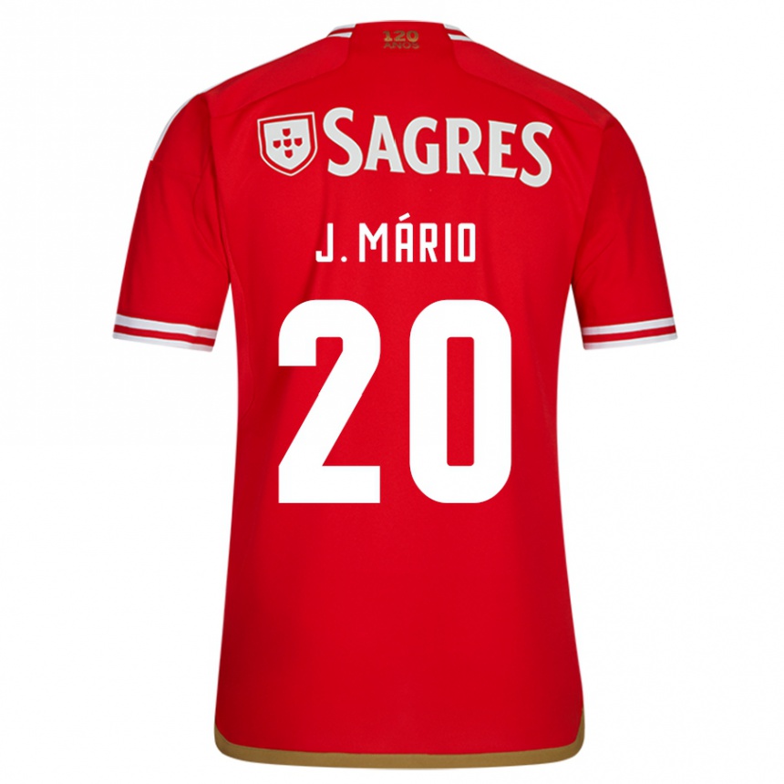 Hombre Fútbol Camiseta Joao Mario #20 Rojo 1ª Equipación 2023/24 México