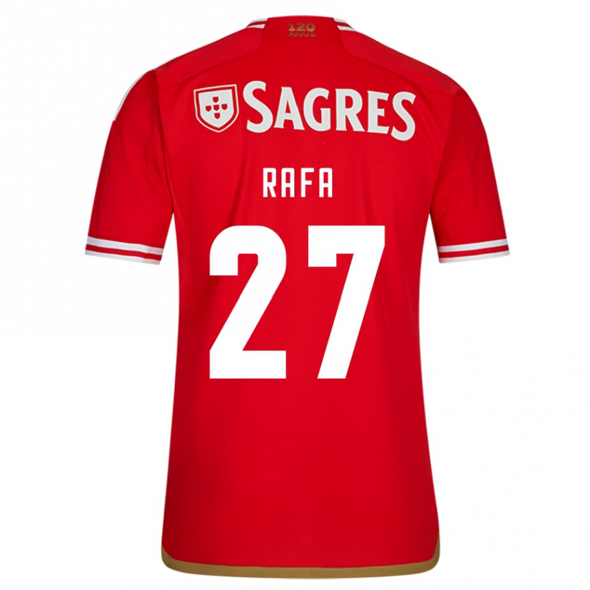 Hombre Fútbol Camiseta Rafa Silva #27 Rojo 1ª Equipación 2023/24 México