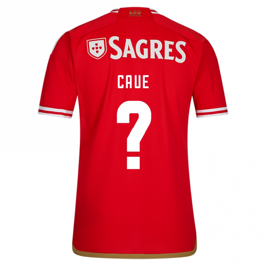 Hombre Fútbol Camiseta Cauê #0 Rojo 1ª Equipación 2023/24 México