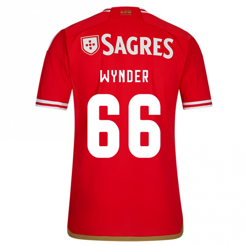 Hombre Fútbol Camiseta Joshua Wynder #66 Rojo 1ª Equipación 2023/24 México