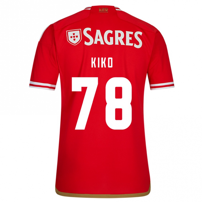 Hombre Fútbol Camiseta Kiko #78 Rojo 1ª Equipación 2023/24 México