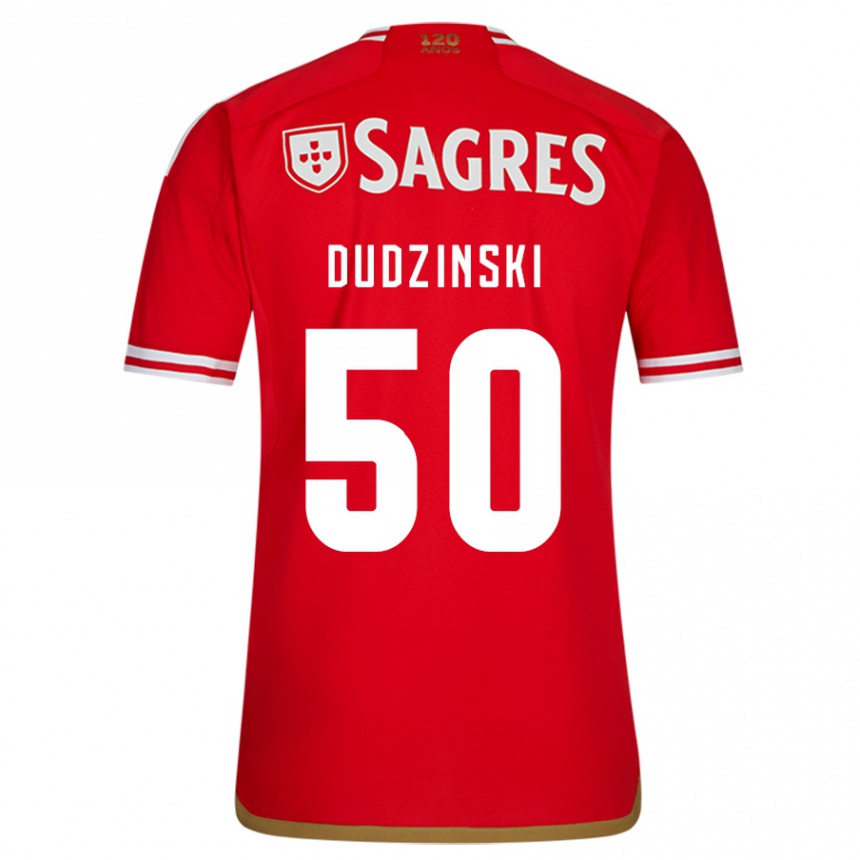 Hombre Fútbol Camiseta Marcel Dudzinski #50 Rojo 1ª Equipación 2023/24 México