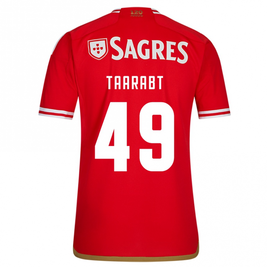 Hombre Fútbol Camiseta Adel Taarabt #49 Rojo 1ª Equipación 2023/24 México