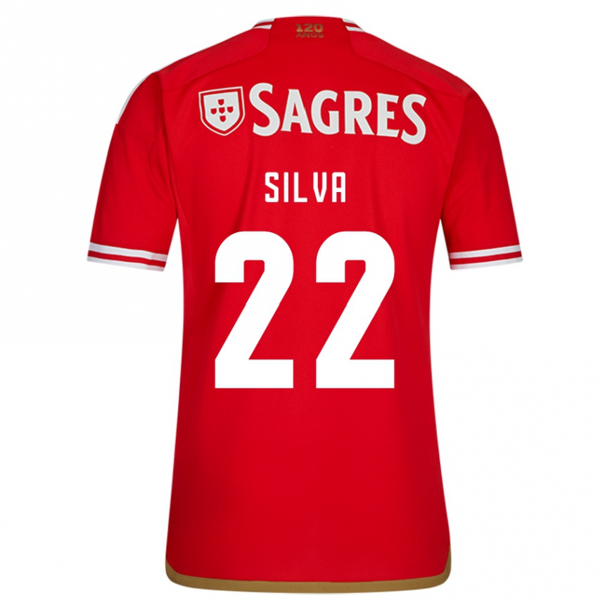 Hombre Fútbol Camiseta Amelia Silva #22 Rojo 1ª Equipación 2023/24 México