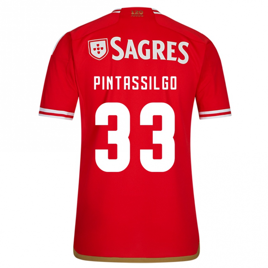 Hombre Fútbol Camiseta Lara Pintassilgo #33 Rojo 1ª Equipación 2023/24 México