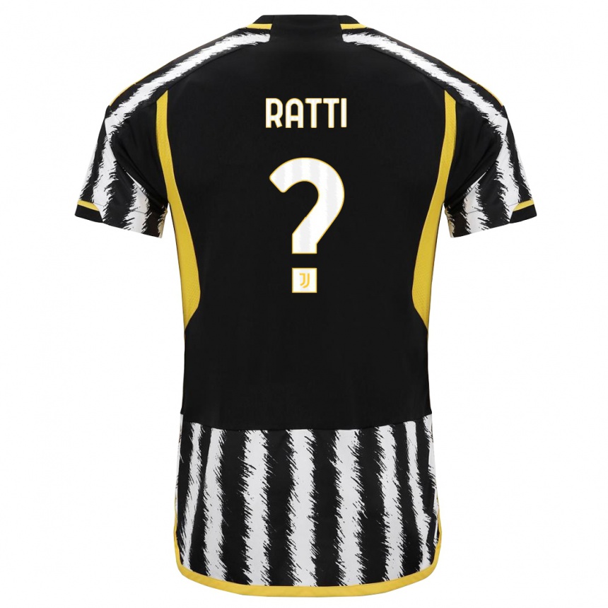 Hombre Fútbol Camiseta Leonardo Ratti #0 Blanco Negro 1ª Equipación 2023/24 México