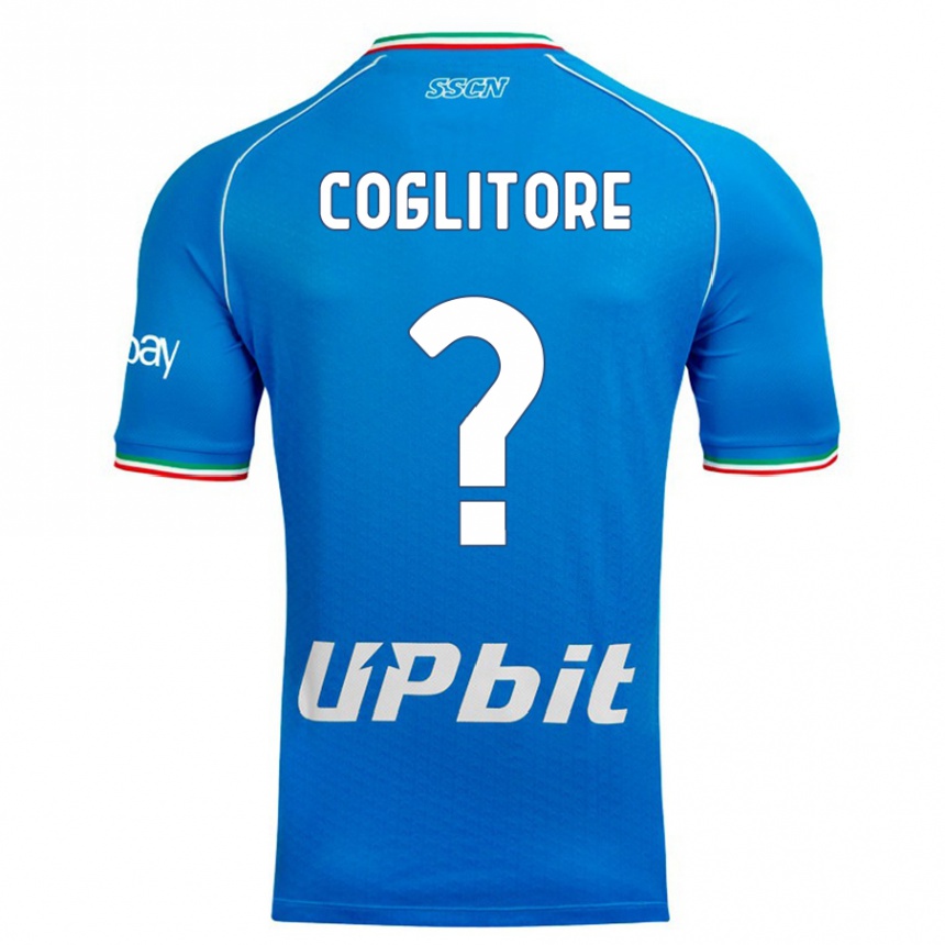 Hombre Fútbol Camiseta Matteo Coglitore #0 Cielo Azul 1ª Equipación 2023/24 México