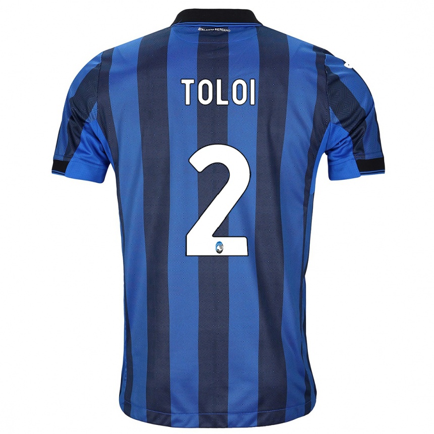 Hombre Fútbol Camiseta Rafael Toloi #2 Azul Negro 1ª Equipación 2023/24 México