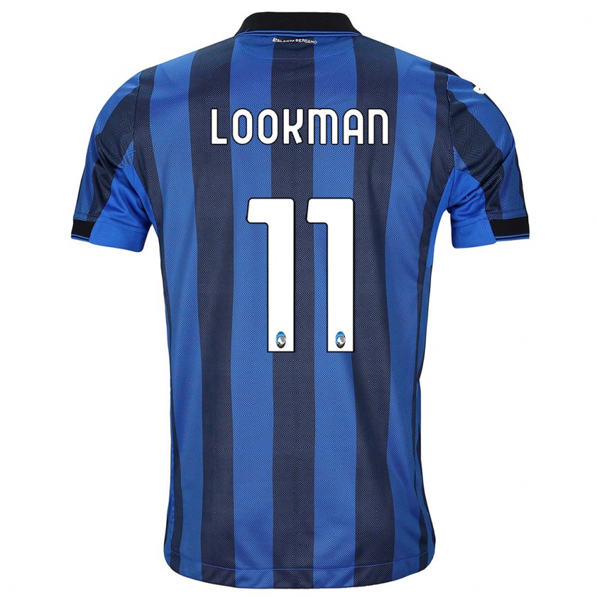 Hombre Fútbol Camiseta Ademola Lookman #11 Azul Negro 1ª Equipación 2023/24 México