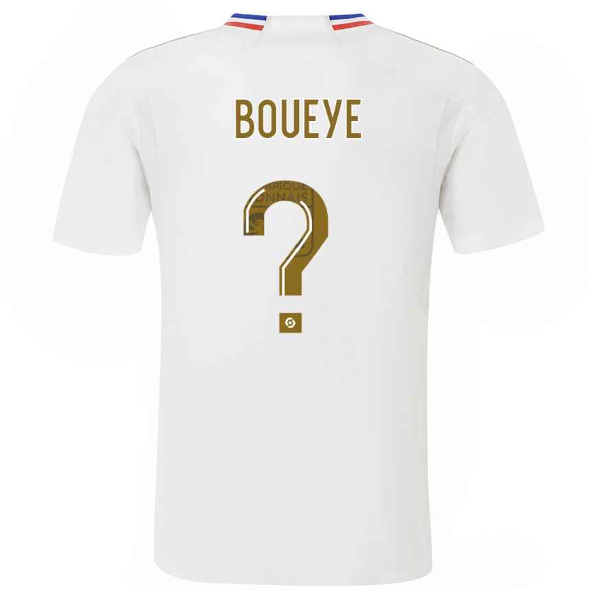 Hombre Fútbol Camiseta Philippe Boueye #0 Blanco 1ª Equipación 2023/24 México