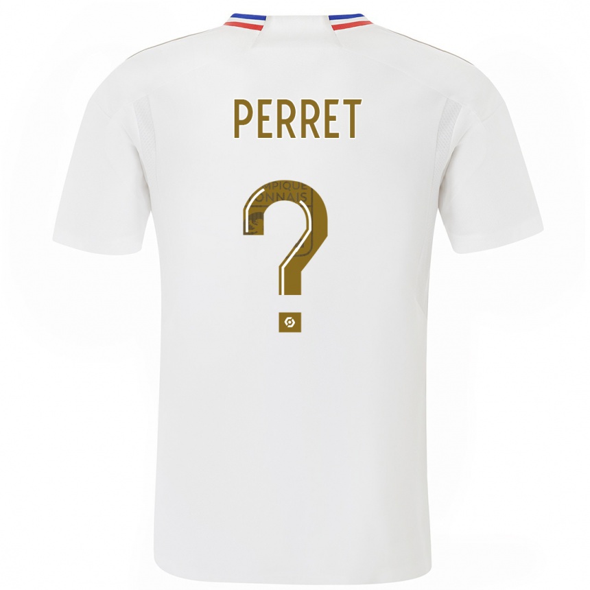 Hombre Fútbol Camiseta Romain Perret #0 Blanco 1ª Equipación 2023/24 México