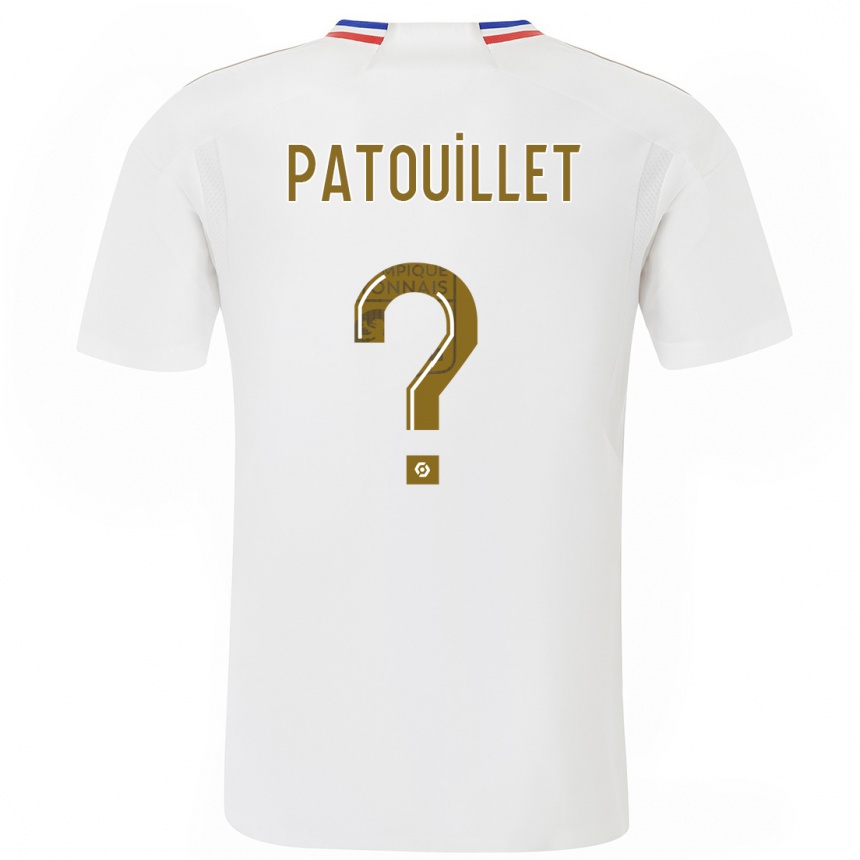 Hombre Fútbol Camiseta Mathieu Patouillet #0 Blanco 1ª Equipación 2023/24 México