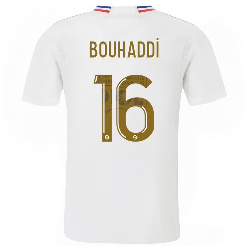 Hombre Fútbol Camiseta Sarah Bouhaddi #16 Blanco 1ª Equipación 2023/24 México