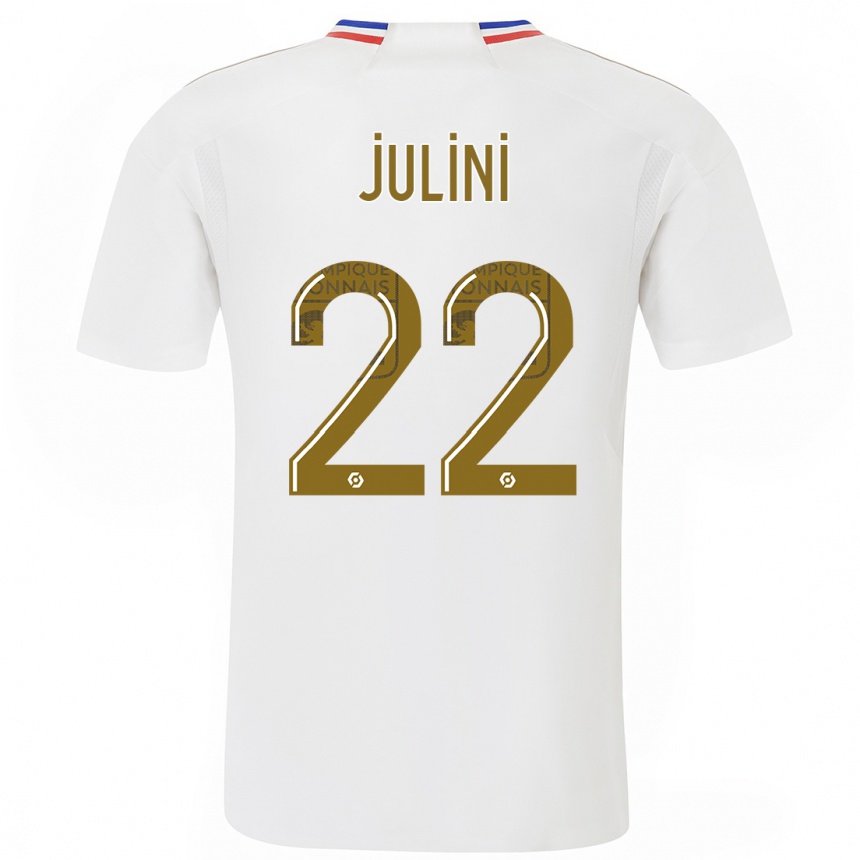 Hombre Fútbol Camiseta Sally Julini #22 Blanco 1ª Equipación 2023/24 México