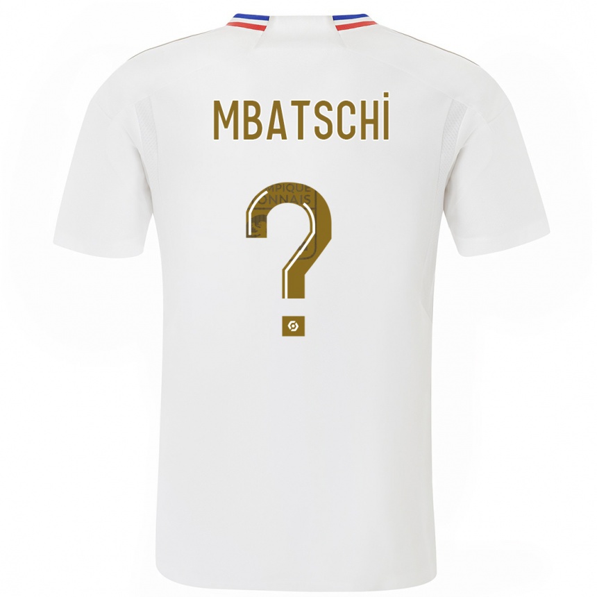 Hombre Fútbol Camiseta Prince Mbatschi #0 Blanco 1ª Equipación 2023/24 México