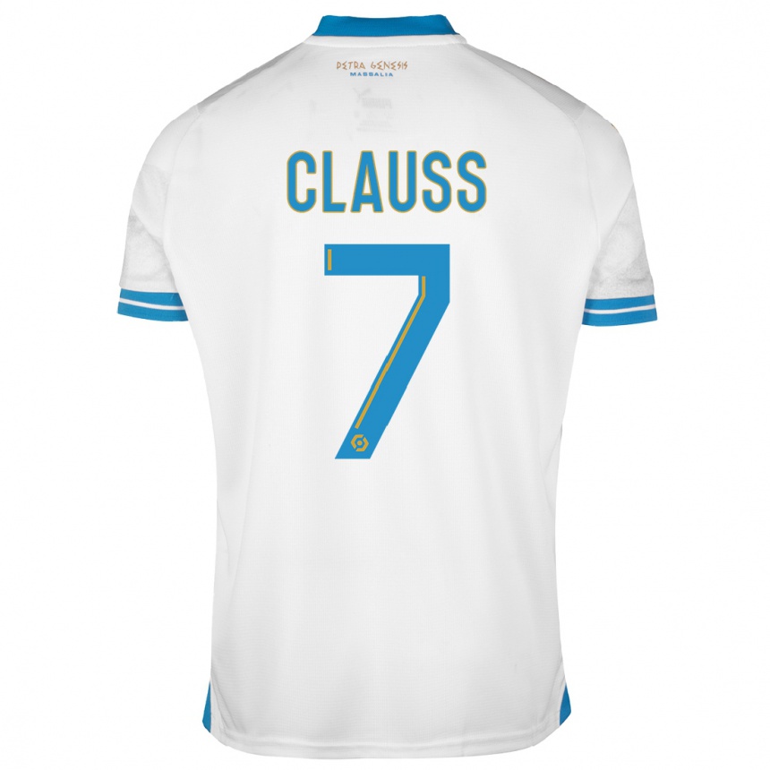 Hombre Fútbol Camiseta Jonathan Clauss #7 Blanco 1ª Equipación 2023/24 México