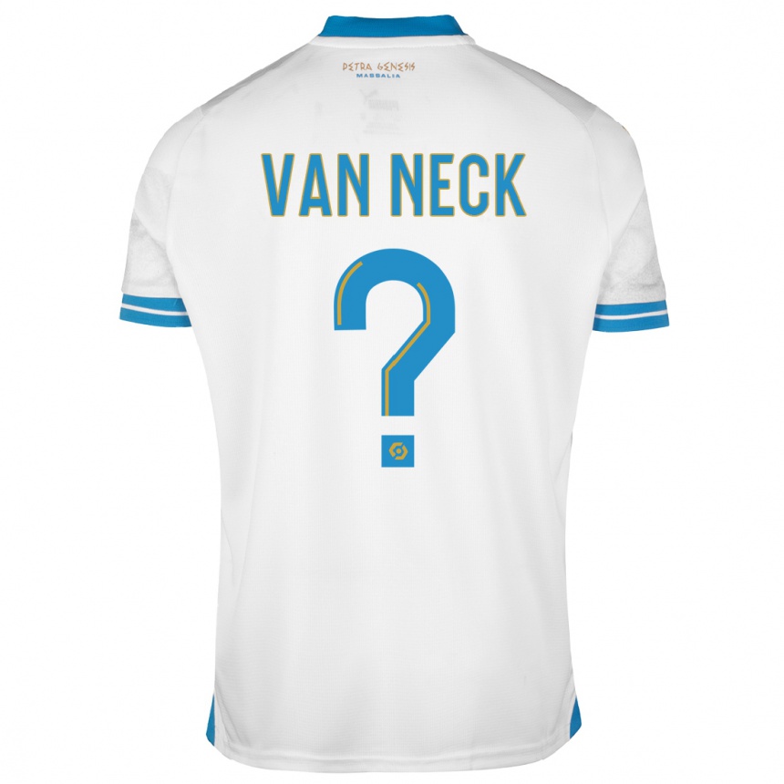 Hombre Fútbol Camiseta Jelle Van Neck #0 Blanco 1ª Equipación 2023/24 México