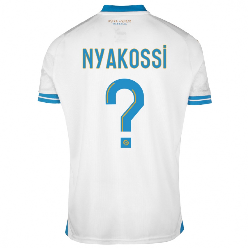 Hombre Fútbol Camiseta Roggerio Nyakossi #0 Blanco 1ª Equipación 2023/24 México