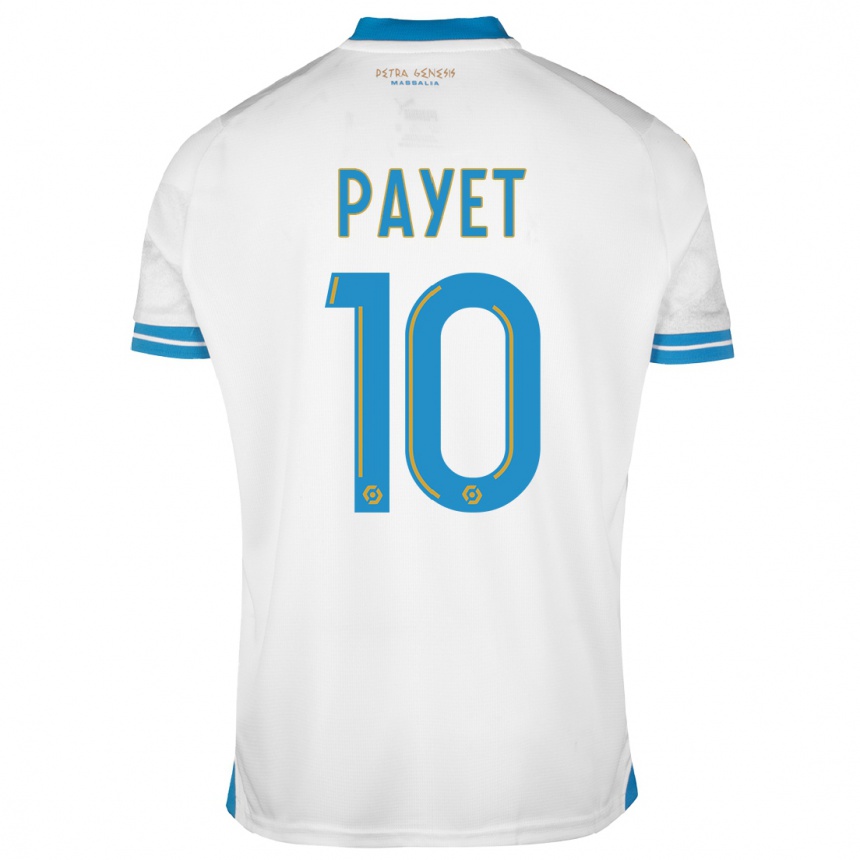 Hombre Fútbol Camiseta Dimitri Payet #10 Blanco 1ª Equipación 2023/24 México