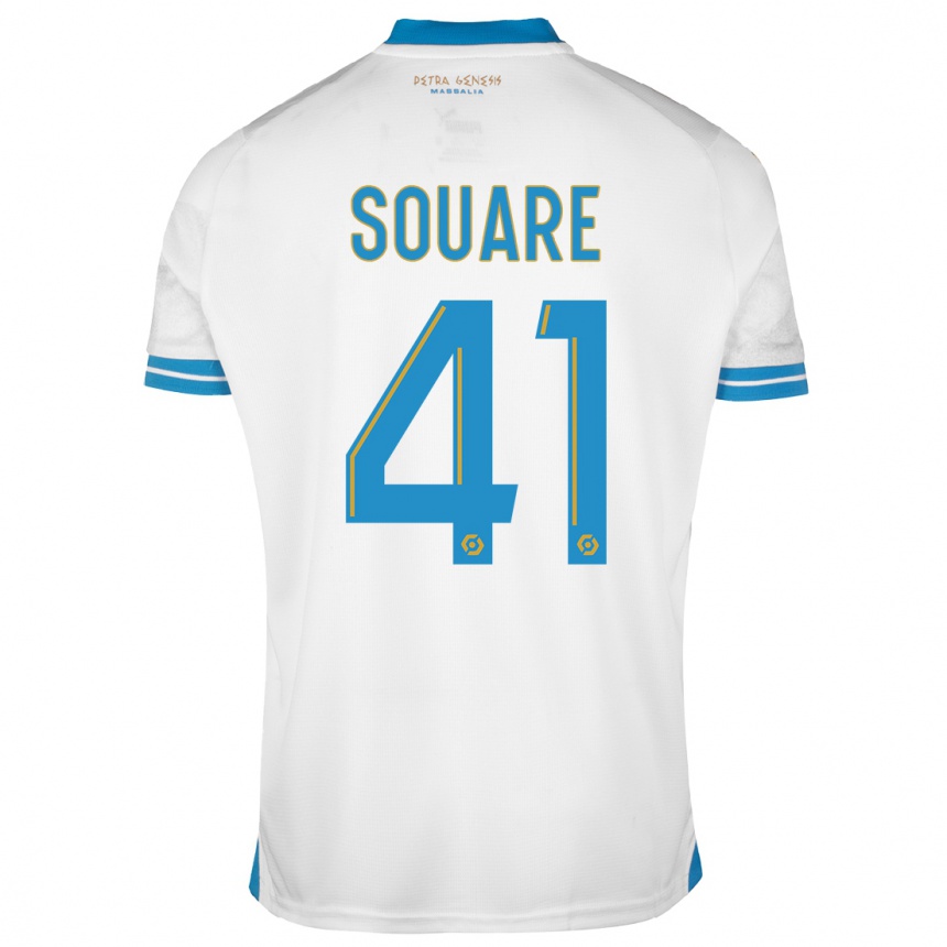 Hombre Fútbol Camiseta Cheick Souare #41 Blanco 1ª Equipación 2023/24 México