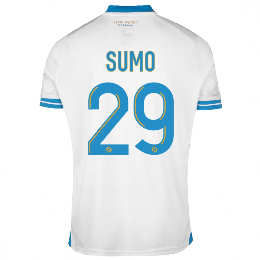 Hombre Fútbol Camiseta Eva Sumo #29 Blanco 1ª Equipación 2023/24 México