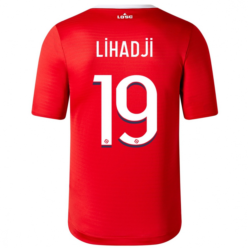 Hombre Fútbol Camiseta Isaac Lihadji #19 Rojo 1ª Equipación 2023/24 México