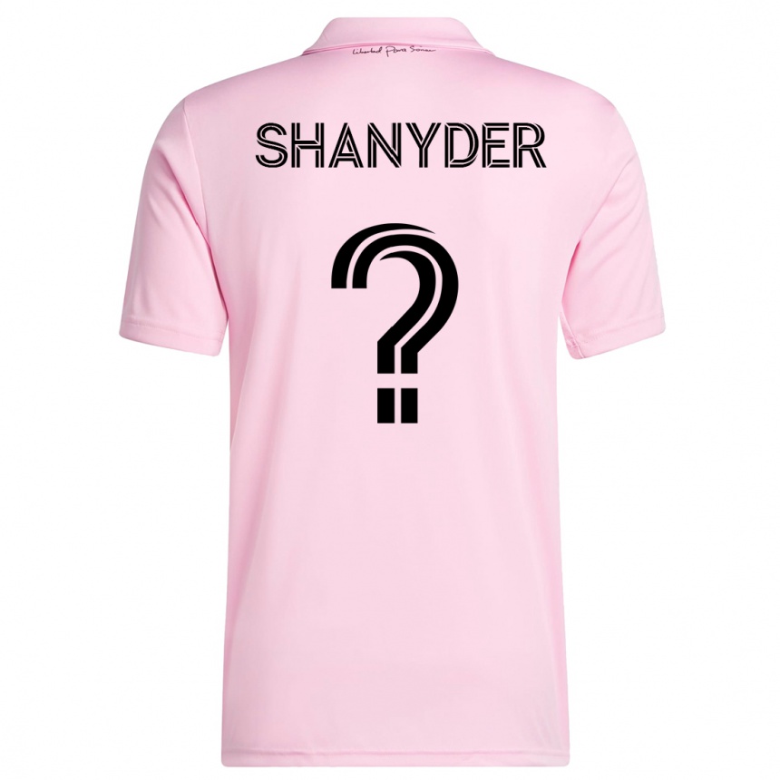 Hombre Fútbol Camiseta Shanyder Borgelin #0 Rosa 1ª Equipación 2023/24 México