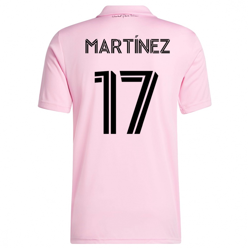 Hombre Fútbol Camiseta Josef Martínez #17 Rosa 1ª Equipación 2023/24 México