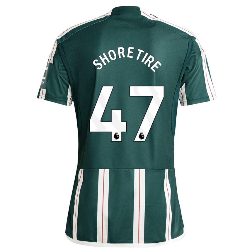 Hombre Fútbol Camiseta Shola Shoretire #47 Verde Oscuro 2ª Equipación 2023/24 México