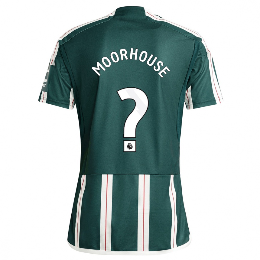 Hombre Fútbol Camiseta Jack Moorhouse #0 Verde Oscuro 2ª Equipación 2023/24 México