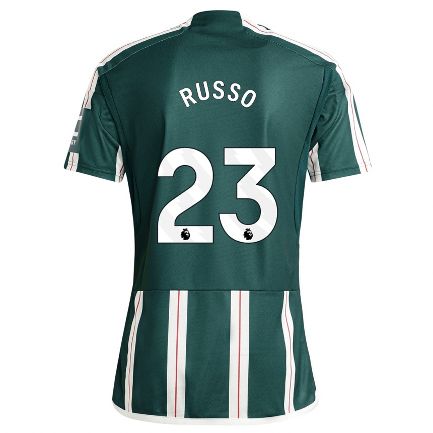 Hombre Fútbol Camiseta Alessia Russo #23 Verde Oscuro 2ª Equipación 2023/24 México