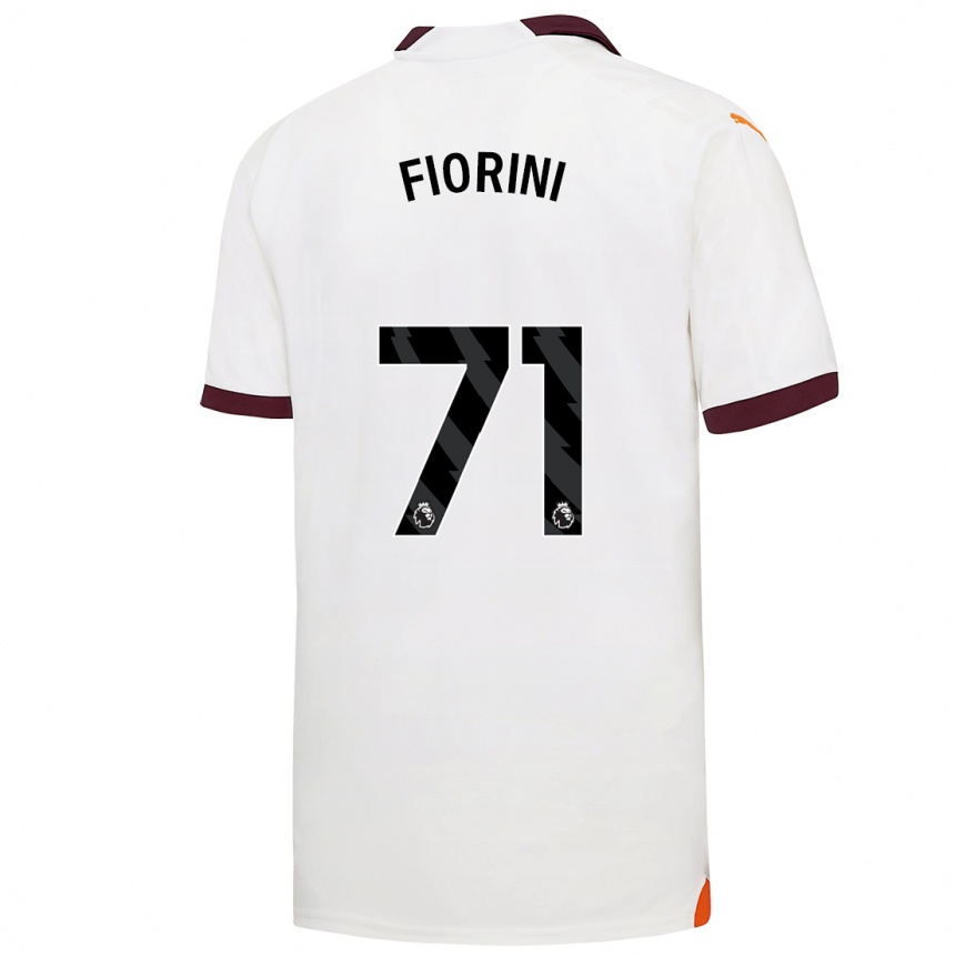 Hombre Fútbol Camiseta Lewis Fiorini #71 Blanco 2ª Equipación 2023/24 México