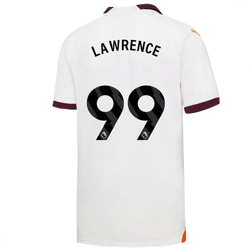 Hombre Fútbol Camiseta Emilio Lawrence #99 Blanco 2ª Equipación 2023/24 México