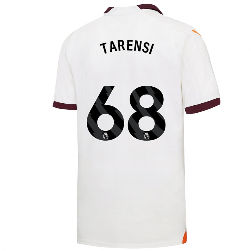 Hombre Fútbol Camiseta Oscar Tarensi #68 Blanco 2ª Equipación 2023/24 México
