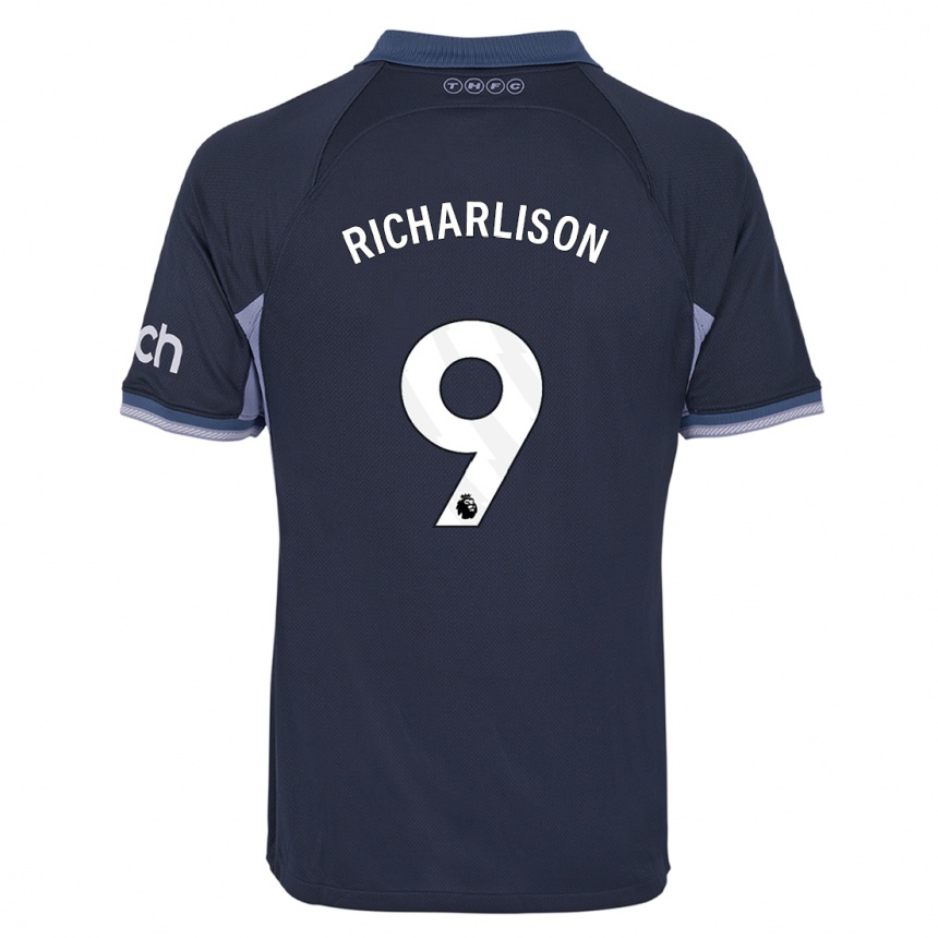 Hombre Fútbol Camiseta Richarlison #9 Azul Oscuro 2ª Equipación 2023/24 México