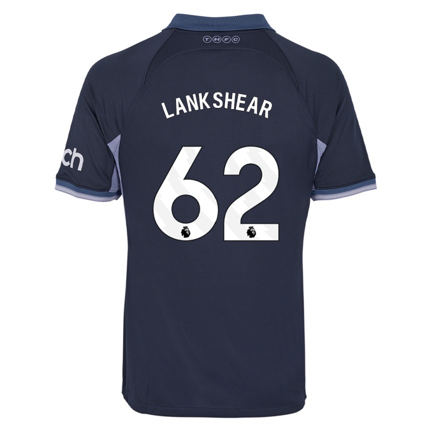 Hombre Fútbol Camiseta Will Lankshear #62 Azul Oscuro 2ª Equipación 2023/24 México