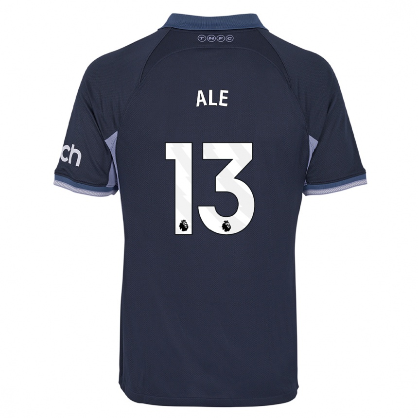 Hombre Fútbol Camiseta Asmita Ale #13 Azul Oscuro 2ª Equipación 2023/24 México