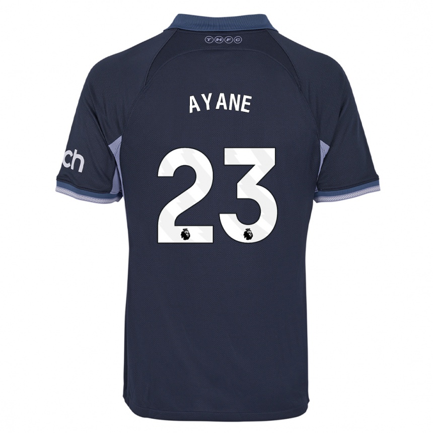 Hombre Fútbol Camiseta Rosella Ayane #23 Azul Oscuro 2ª Equipación 2023/24 México