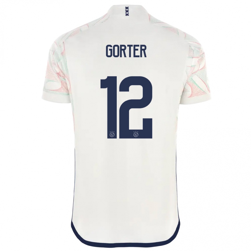 Hombre Fútbol Camiseta Jay Gorter #12 Blanco 2ª Equipación 2023/24 México