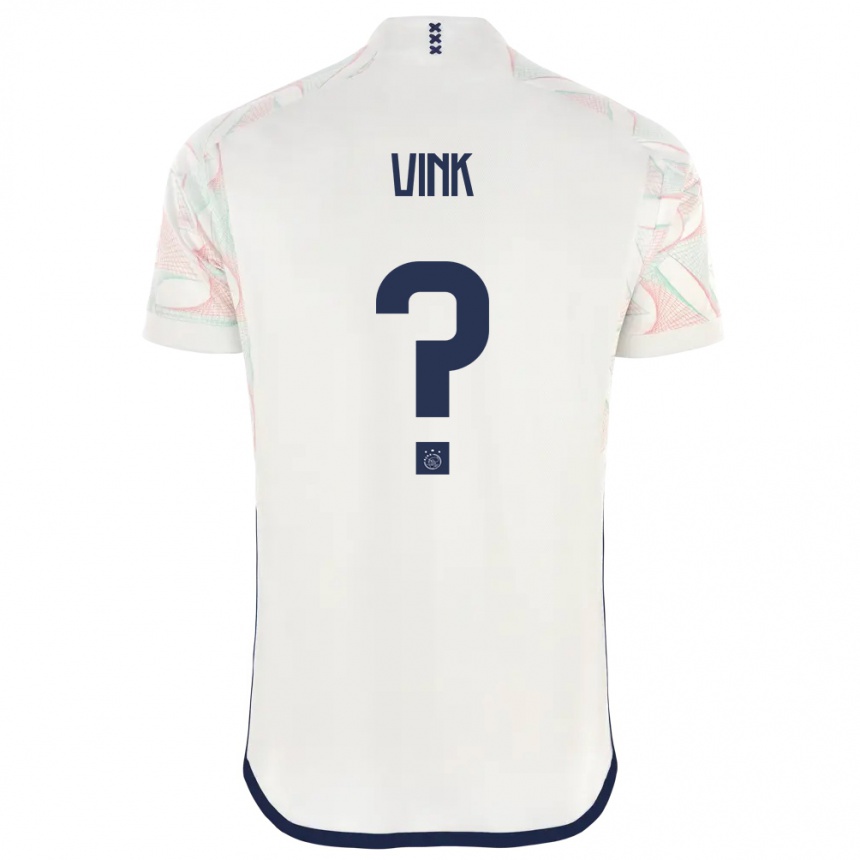 Hombre Fútbol Camiseta Skye Vink #0 Blanco 2ª Equipación 2023/24 México