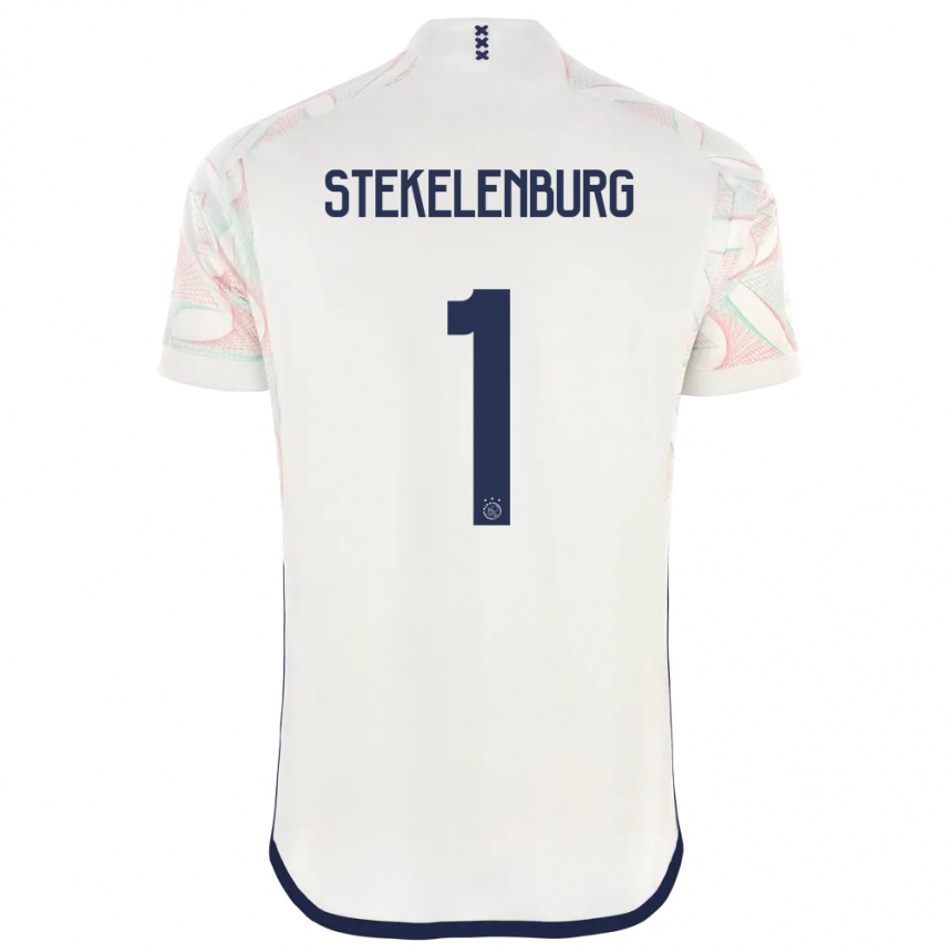 Hombre Fútbol Camiseta Maarten Stekelenburg #1 Blanco 2ª Equipación 2023/24 México