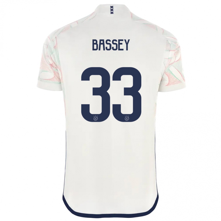 Hombre Fútbol Camiseta Calvin Bassey #33 Blanco 2ª Equipación 2023/24 México