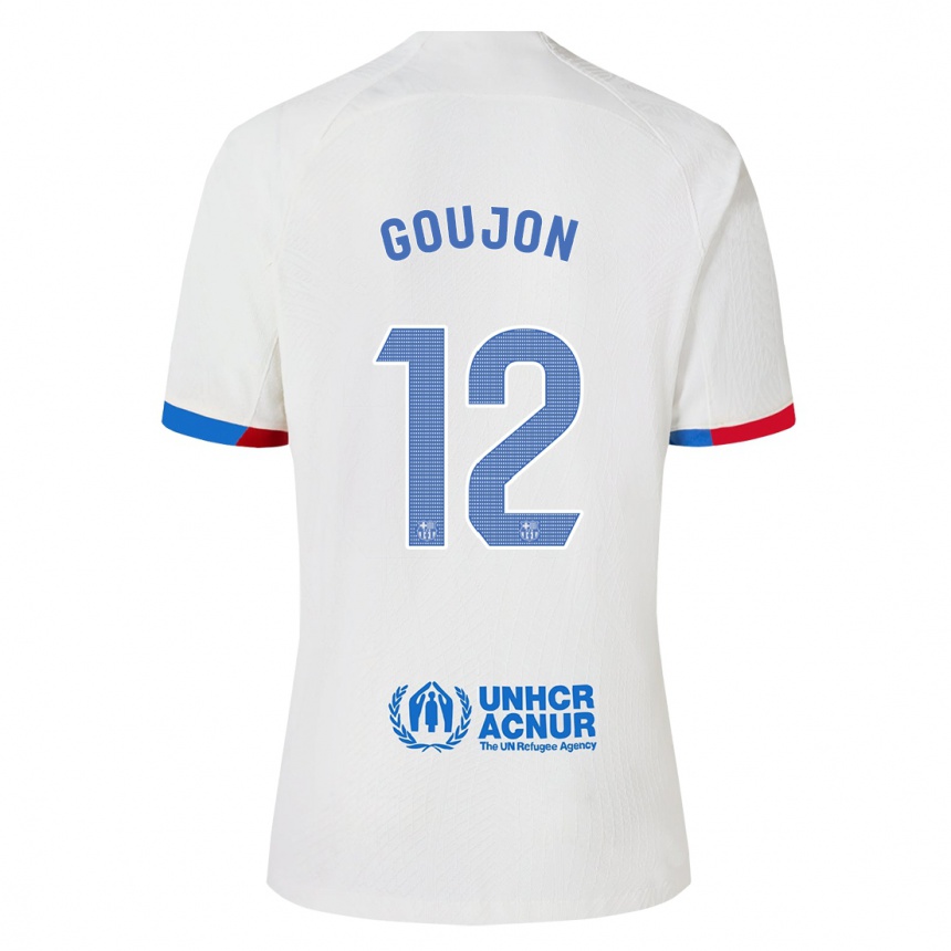 Hombre Fútbol Camiseta Iker Goujón #12 Blanco 2ª Equipación 2023/24 México