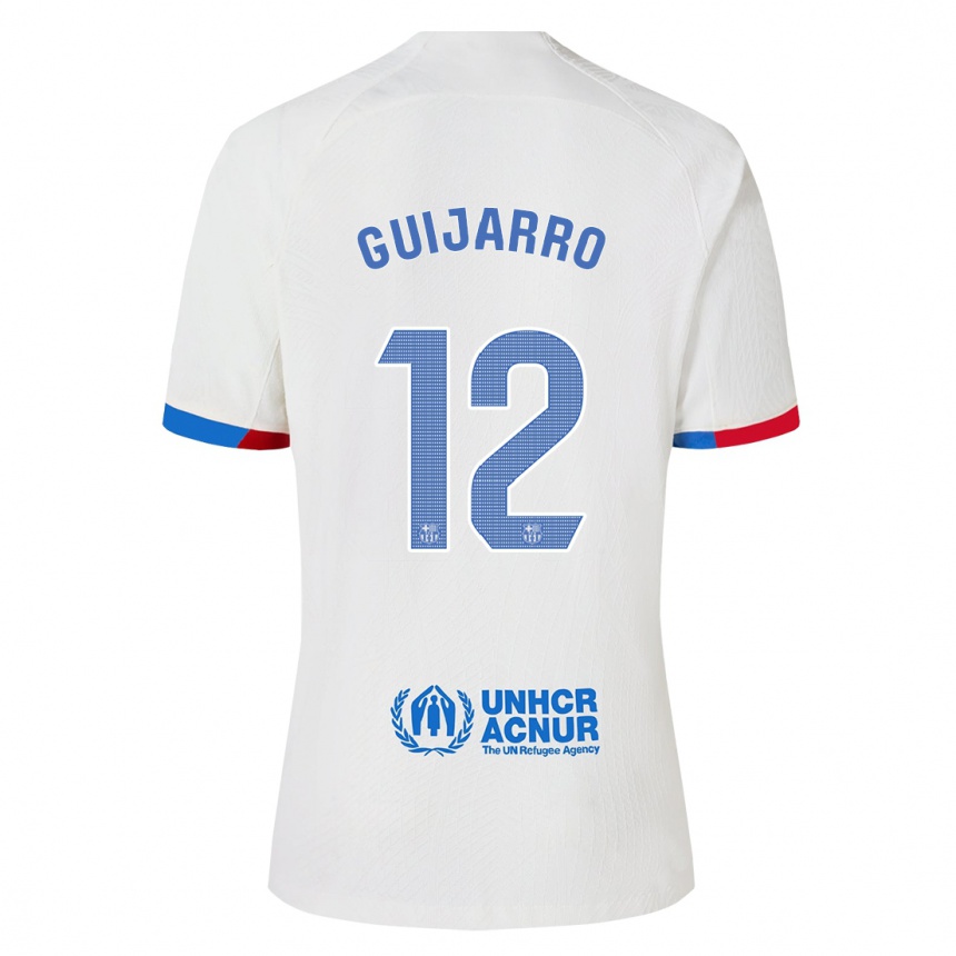 Hombre Fútbol Camiseta Patricia Guijarro #12 Blanco 2ª Equipación 2023/24 México