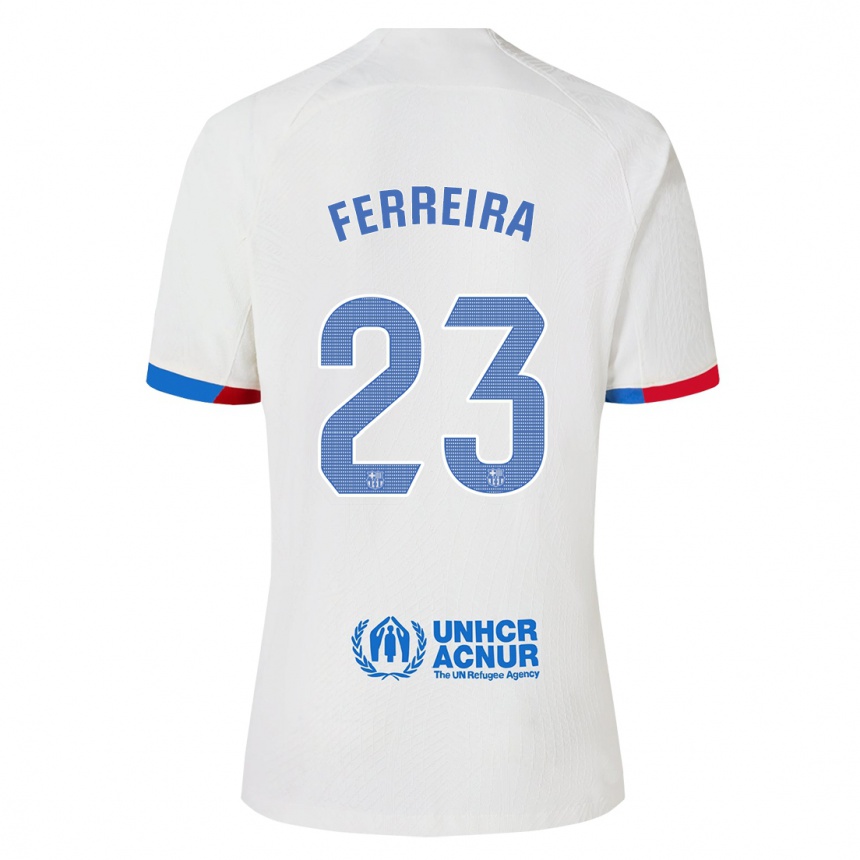 Hombre Fútbol Camiseta Geyse Ferreira #23 Blanco 2ª Equipación 2023/24 México