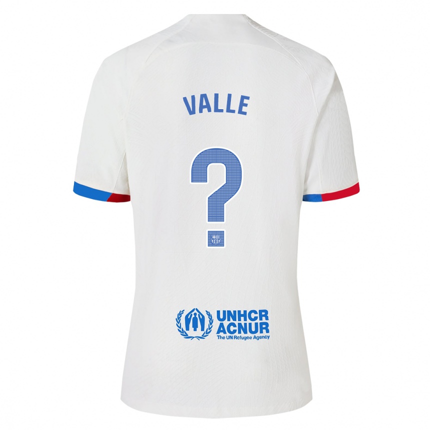 Hombre Fútbol Camiseta Alex Valle #0 Blanco 2ª Equipación 2023/24 México